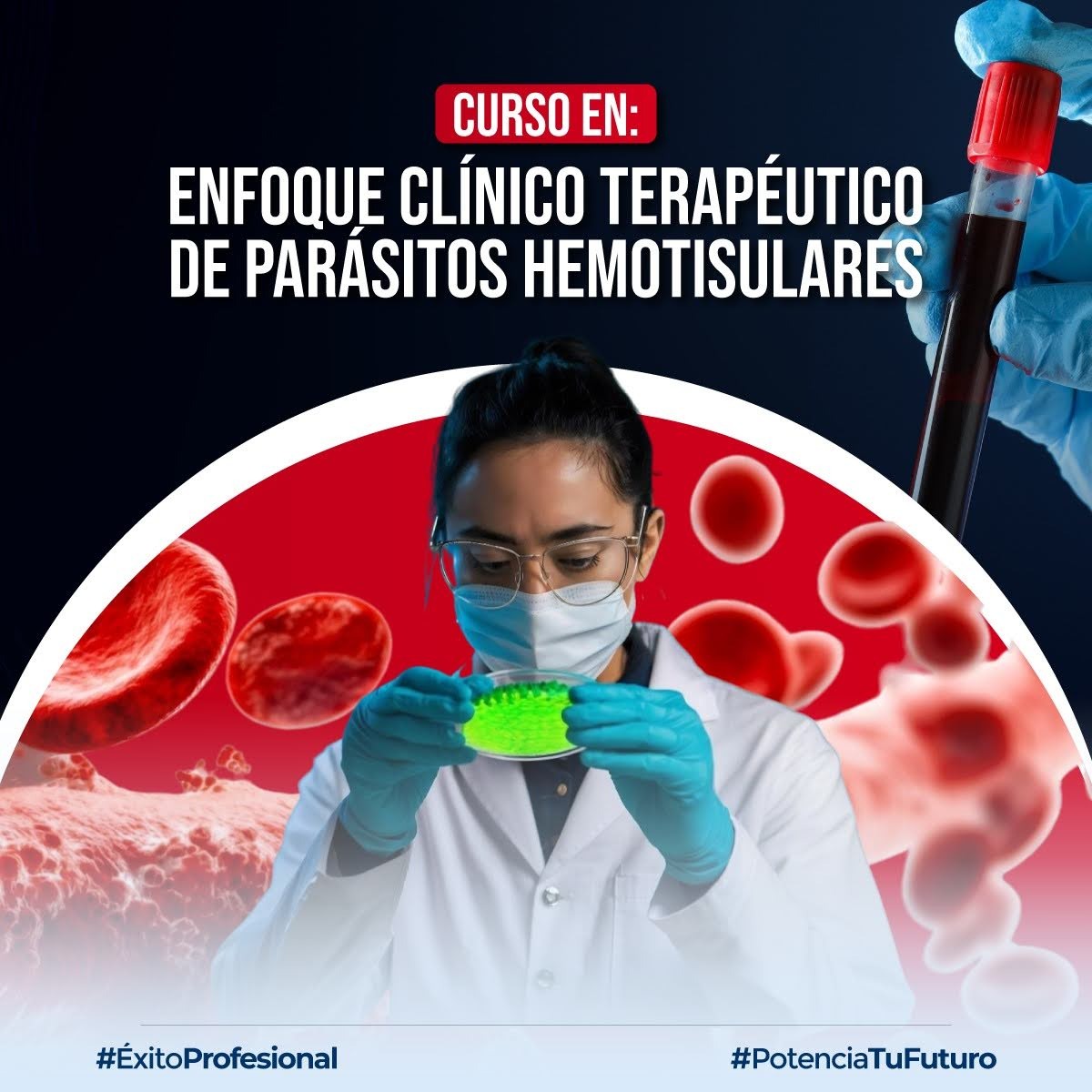 Portada del evento Enfoque Clínico Terapéutico de Parásitos Hemotisulares