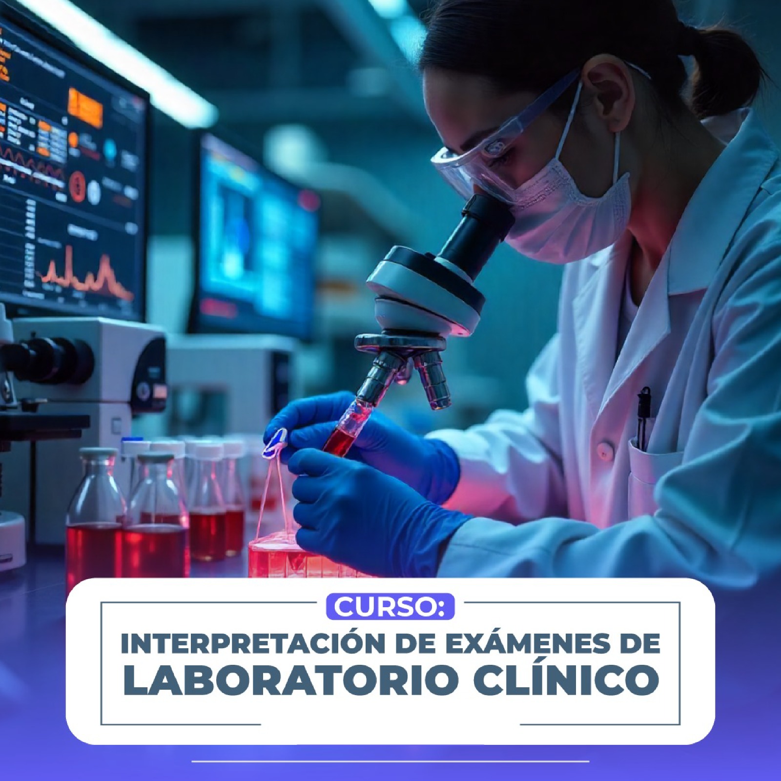 Portada del evento INTERPRETACION DE EXAMENES DE LABORATORIO CLINICO