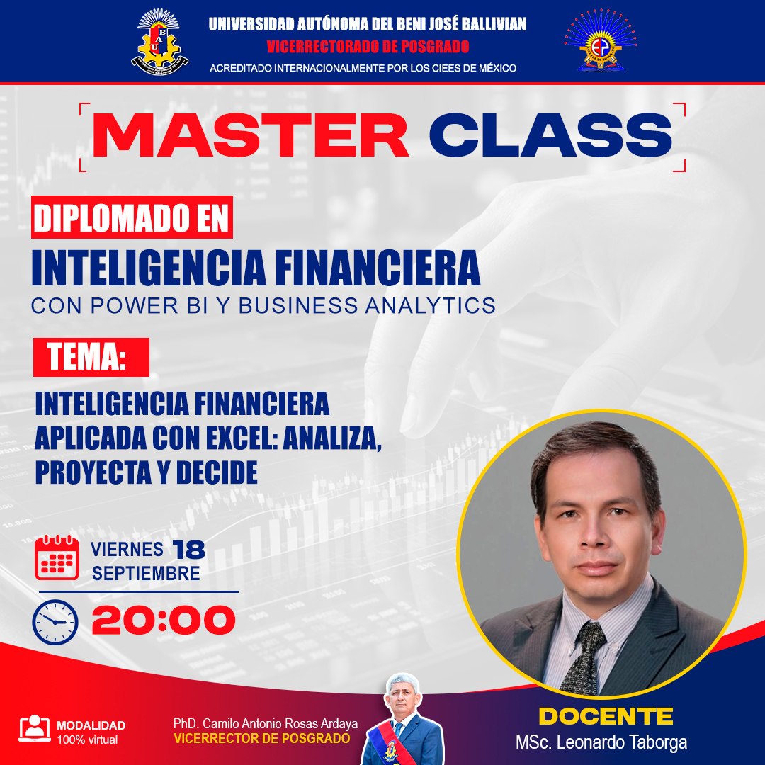 Inteligencia Financiera Aplicada con Excel: Analiza, Proyecta y Decide