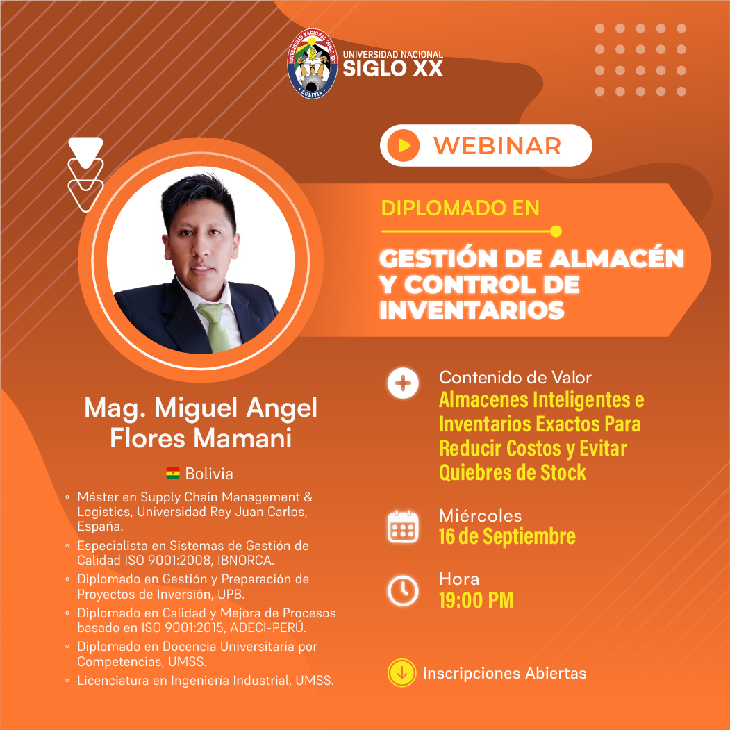 GESTIÓN DE ALMACÉN Y CONTROL DE INVENTARIOS