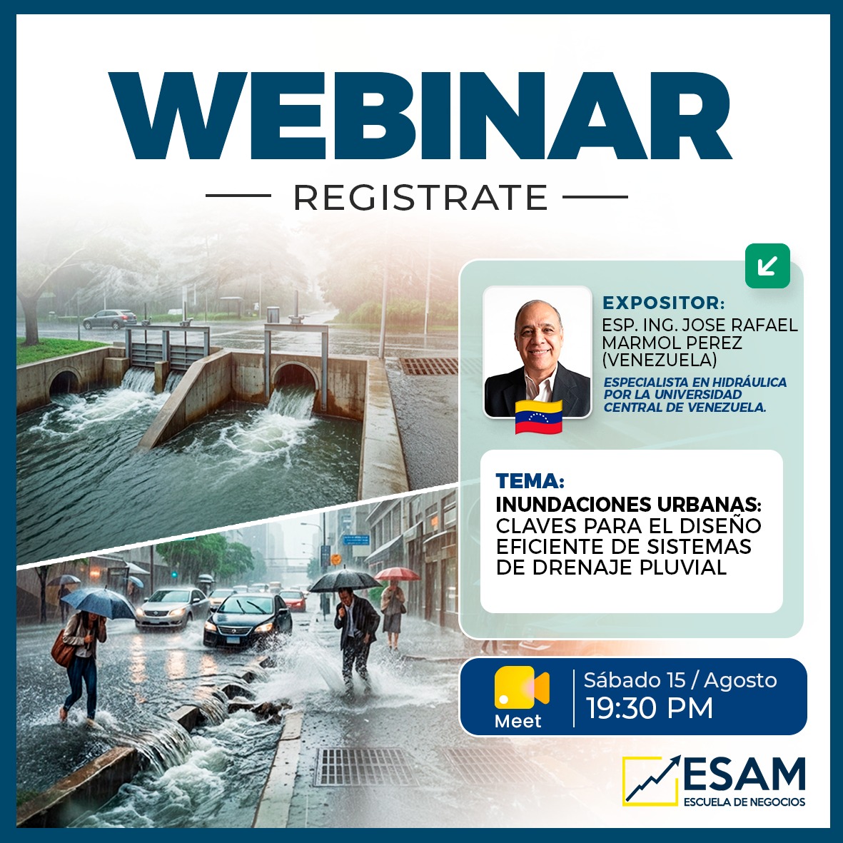INUNDACIONES URBANAS: CLAVES PARA EL DISEÑO EFICIENTE DE SISTEMAS DE DRENAJE PLUVIAL