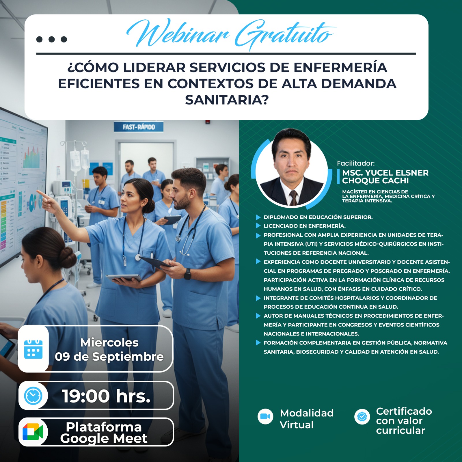 ¿CÓMO LIDERAR SERVICIOS DE ENFERMERÍA EFICIENTES EN CONTEXTOS DE ALTA DEMANDA SANITARIA?