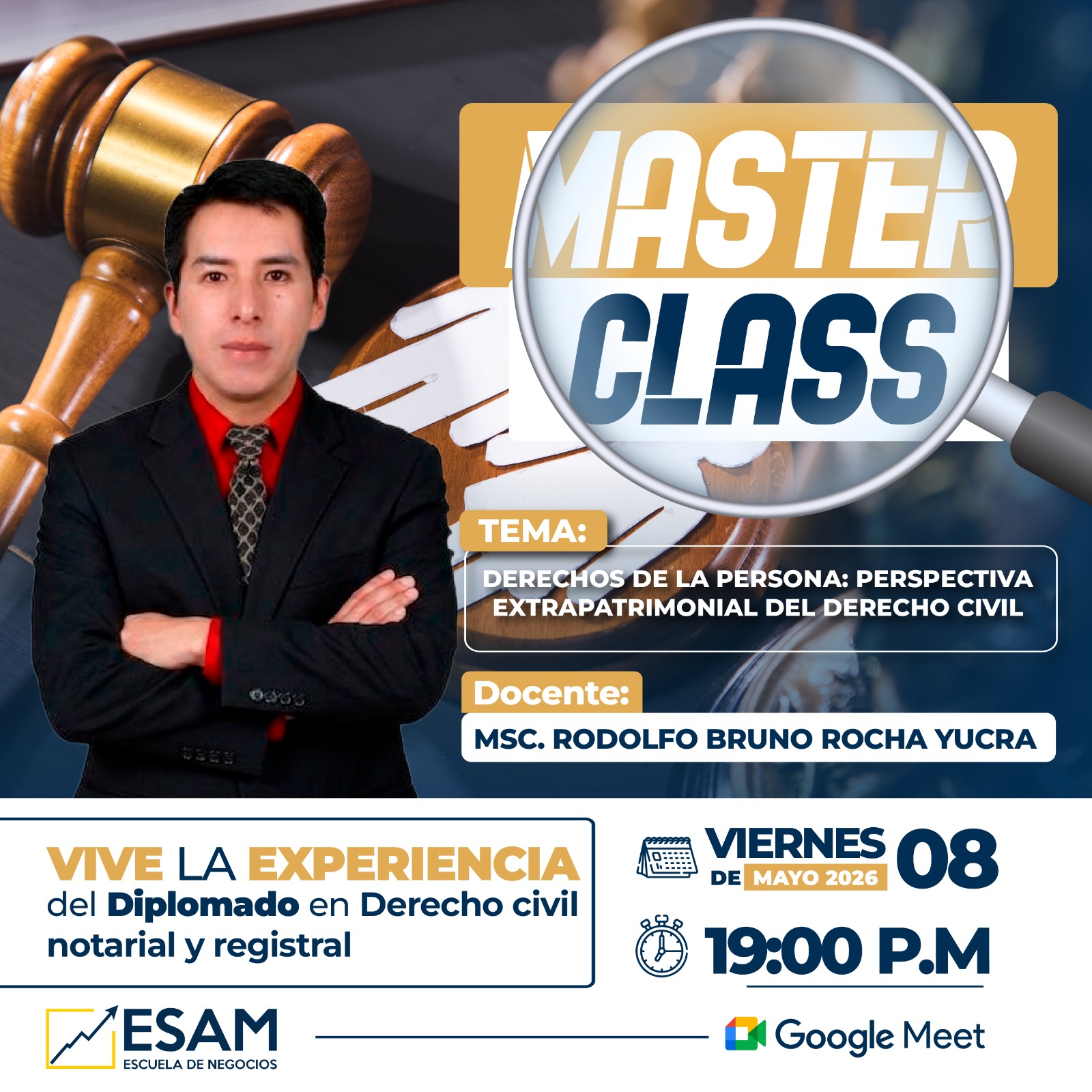 Imagen del evento DERECHOS DE LA PERSONA: PERSPECTIVA EXTRAPATRIMONIAL DEL DERECHO CIVIL