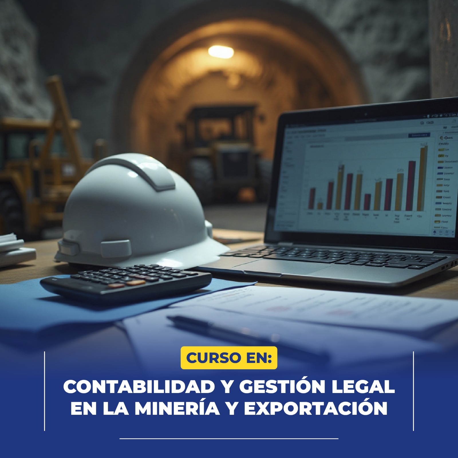 Portada del evento CONTABILIDAD Y GESTION LEGAL EN LA MINERIA Y EXPORTACION