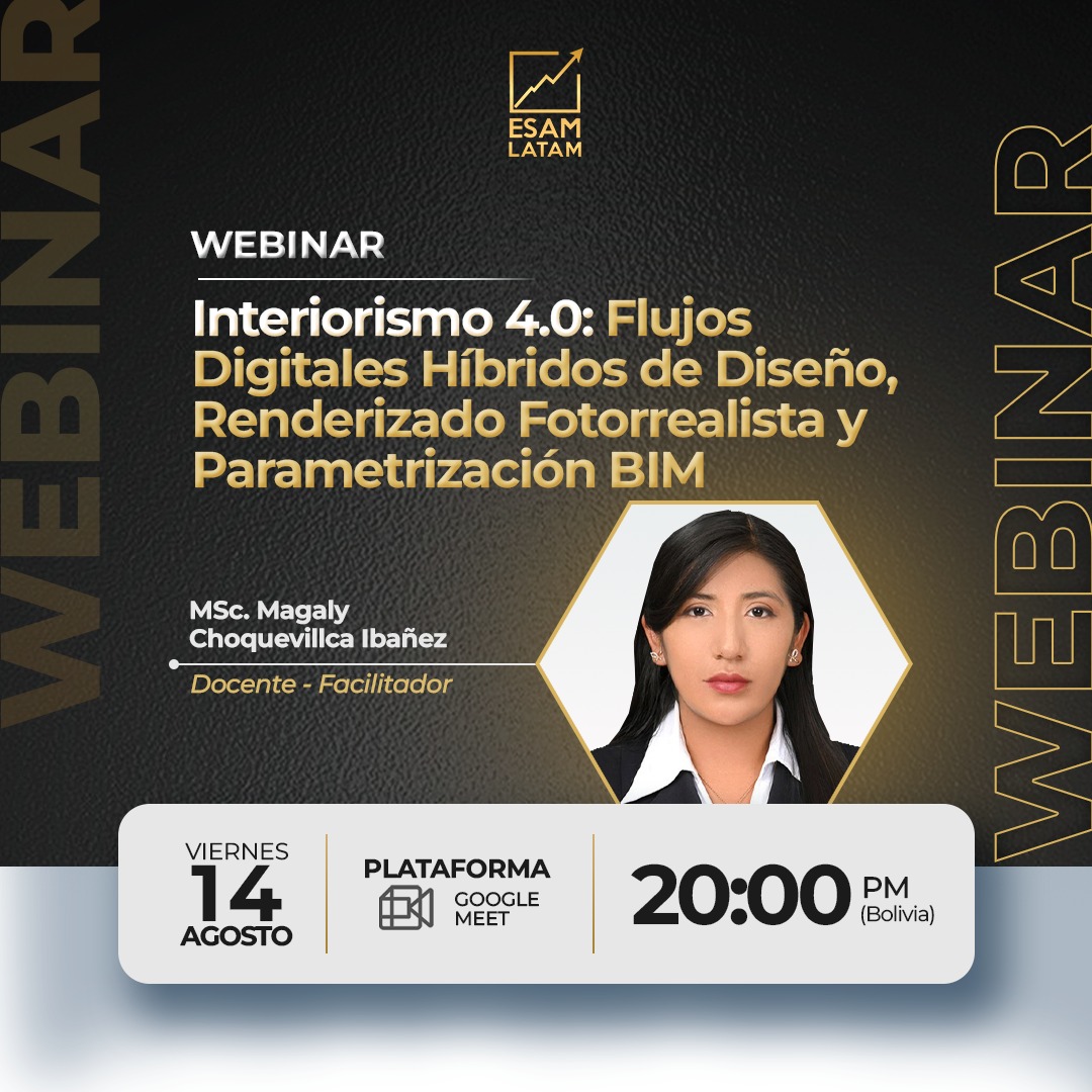 Interiorismo 4.0: Flujos Digitales Híbridos de Diseño, Renderizado Fotorrealista y Parametrización BIM