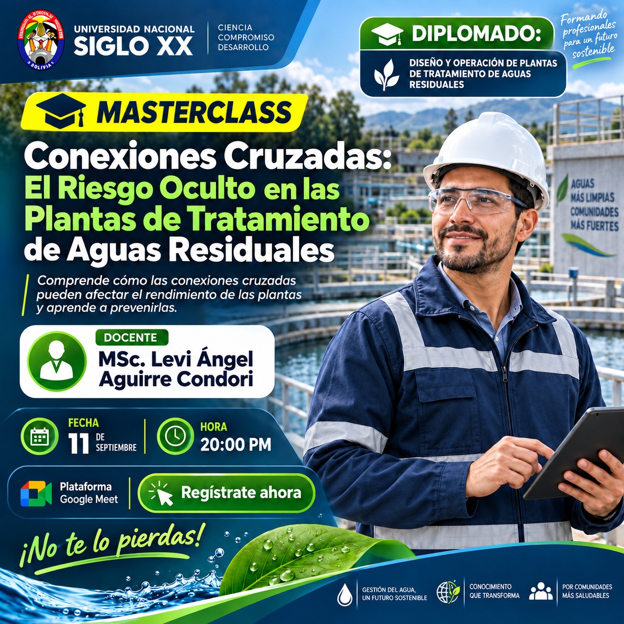 CONEXIONES CRUZADAS: EL RIESGO OCULTO EN LAS PLANTAS DE TRATAMIENTO DE AGUAS RESIDUALES
