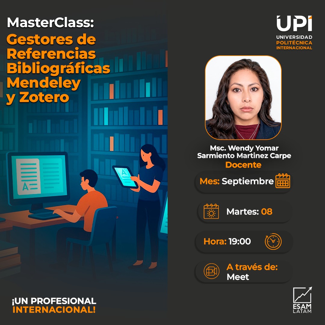Gestores de Referencias Bibliográficas Mendeley y Zotero