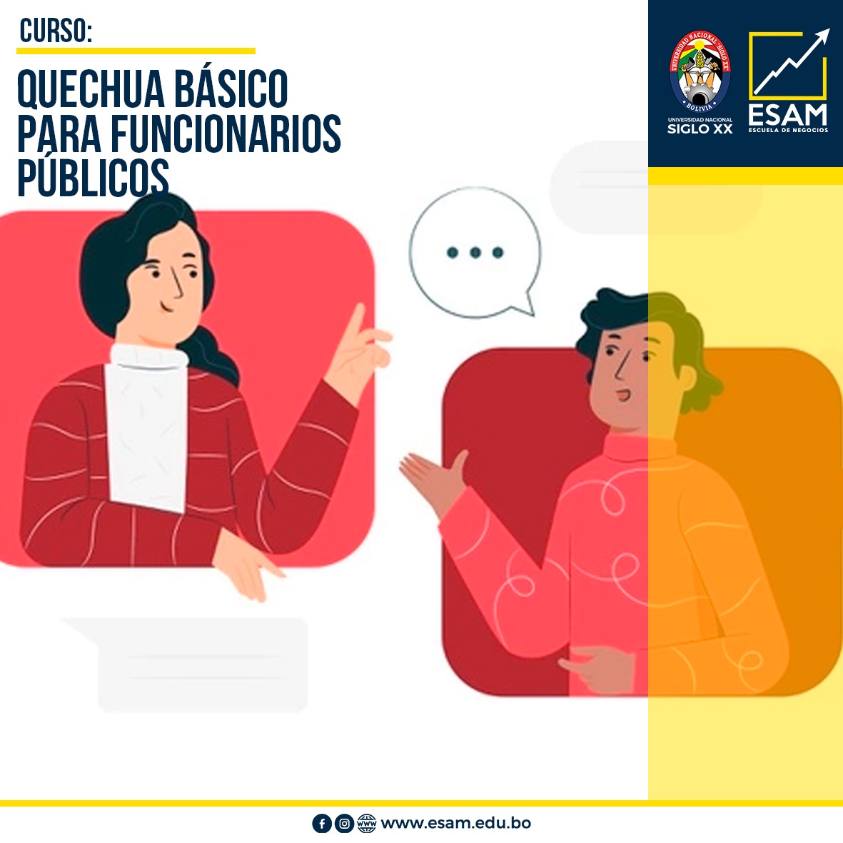 Esam Cursos QUECHUA PARA LA FUNCIÓN PÚBLICA