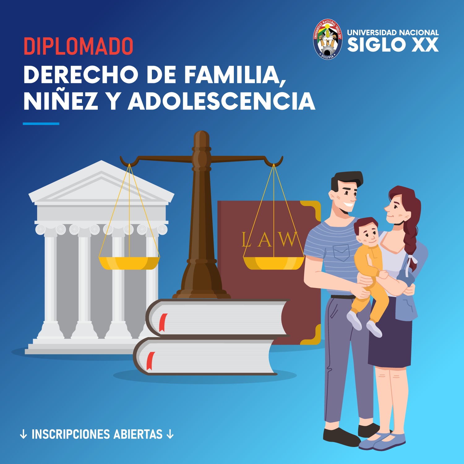 Diplomado DIPLOMADO EN DERECHO DE FAMILIA, NIÑEZ Y ADOLESCENCIA