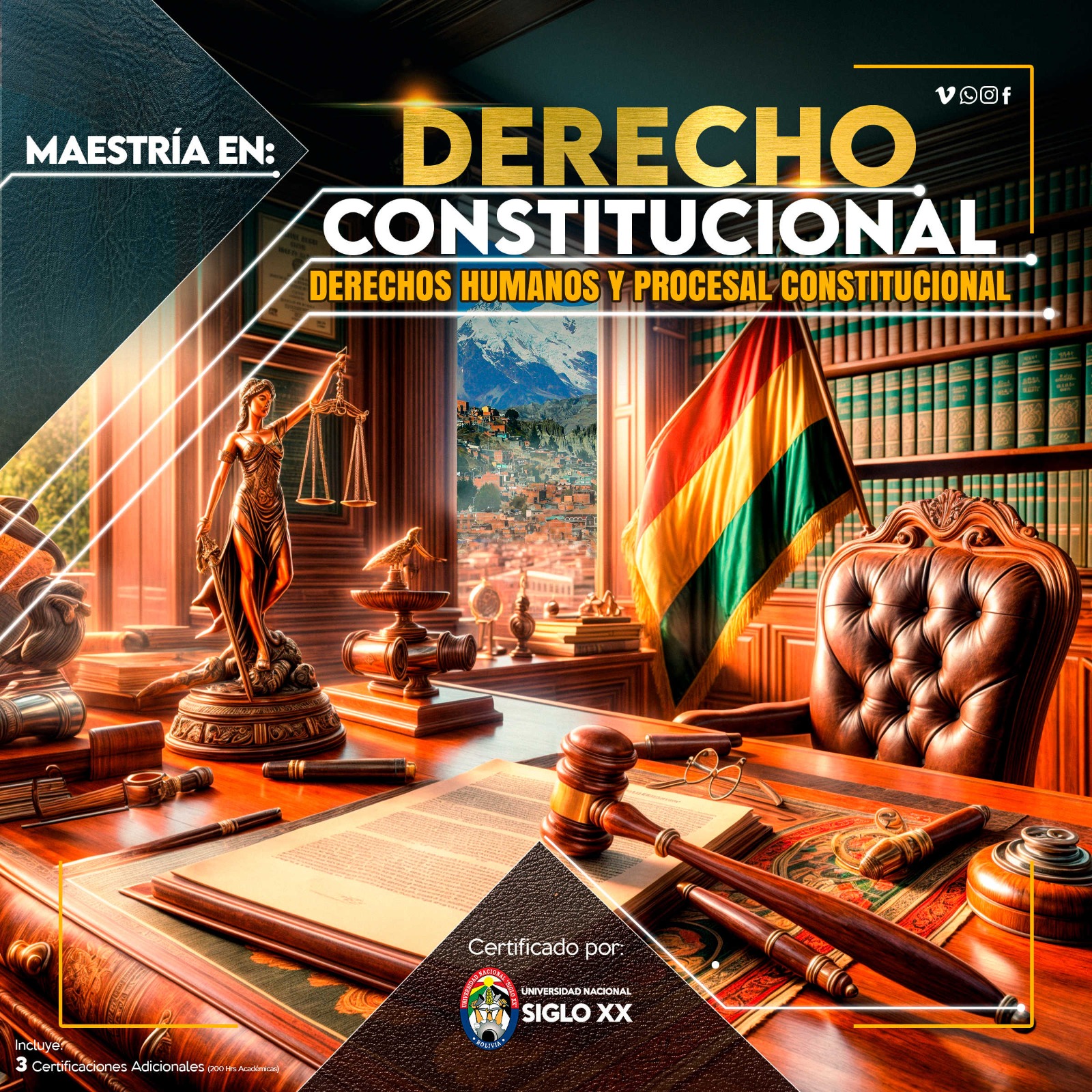 Maestría Derecho Constitucional, Derechos Humanos Y Procesal Constitucional