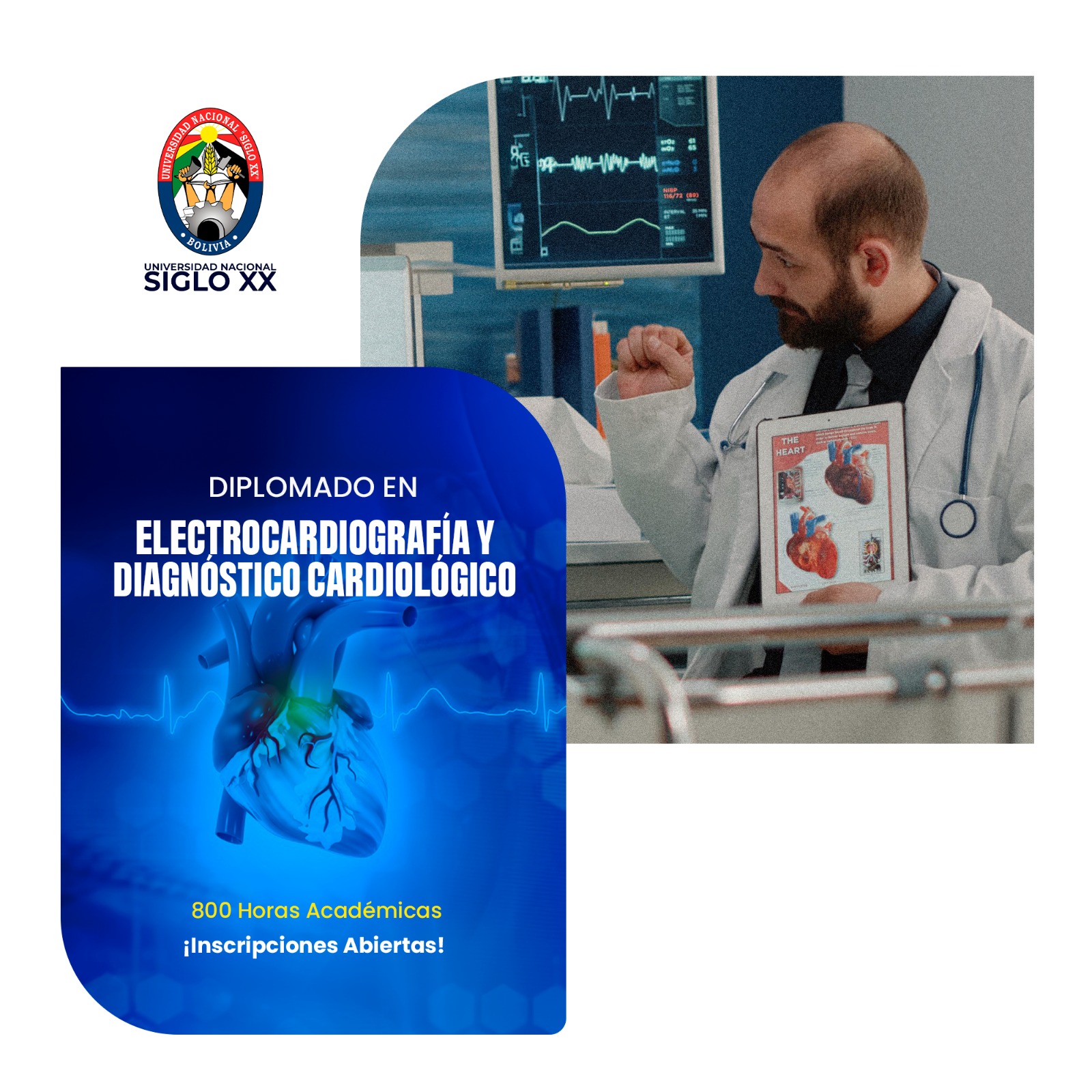 Diplomado DIPLOMADO EN ELECTROCARDIOGRAFÍA Y DIAGNÓSTICO CARDIOLÓGICO