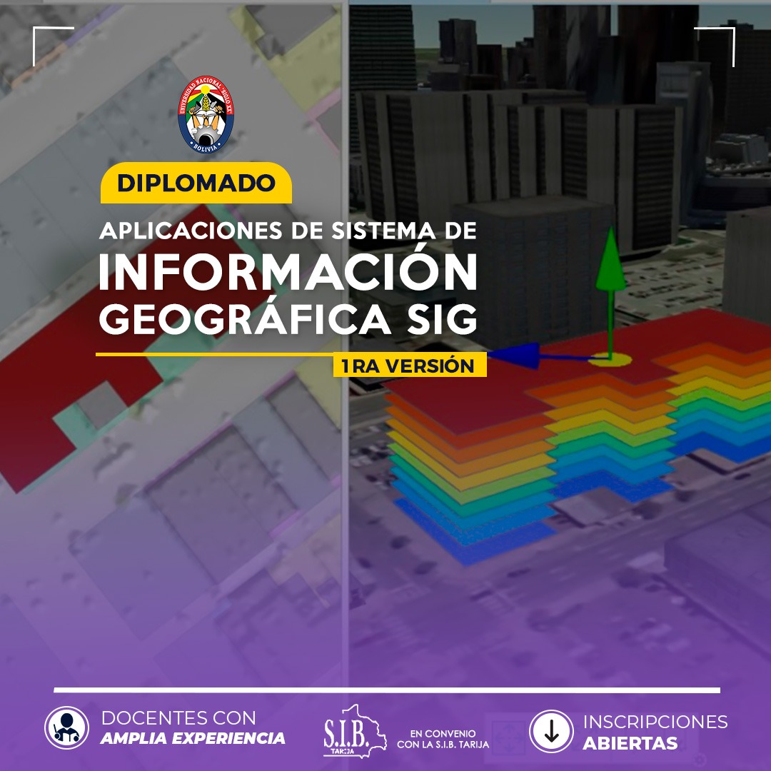 Diplomado DIPLOMADO EN APLICACIONES DE SISTEMAS DE INFORMACIÓN GEOGRÁFICA SIG