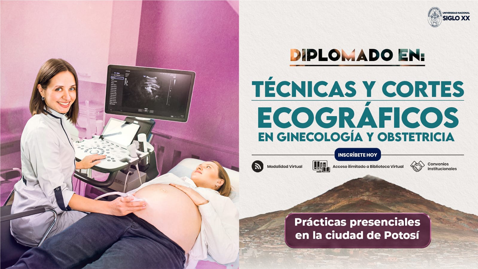Diplomado DIPLOMADO EN TECNICAS Y CORTES ECOGRÁFICOS EN GINECOLOGIA Y OSBTETRICIA