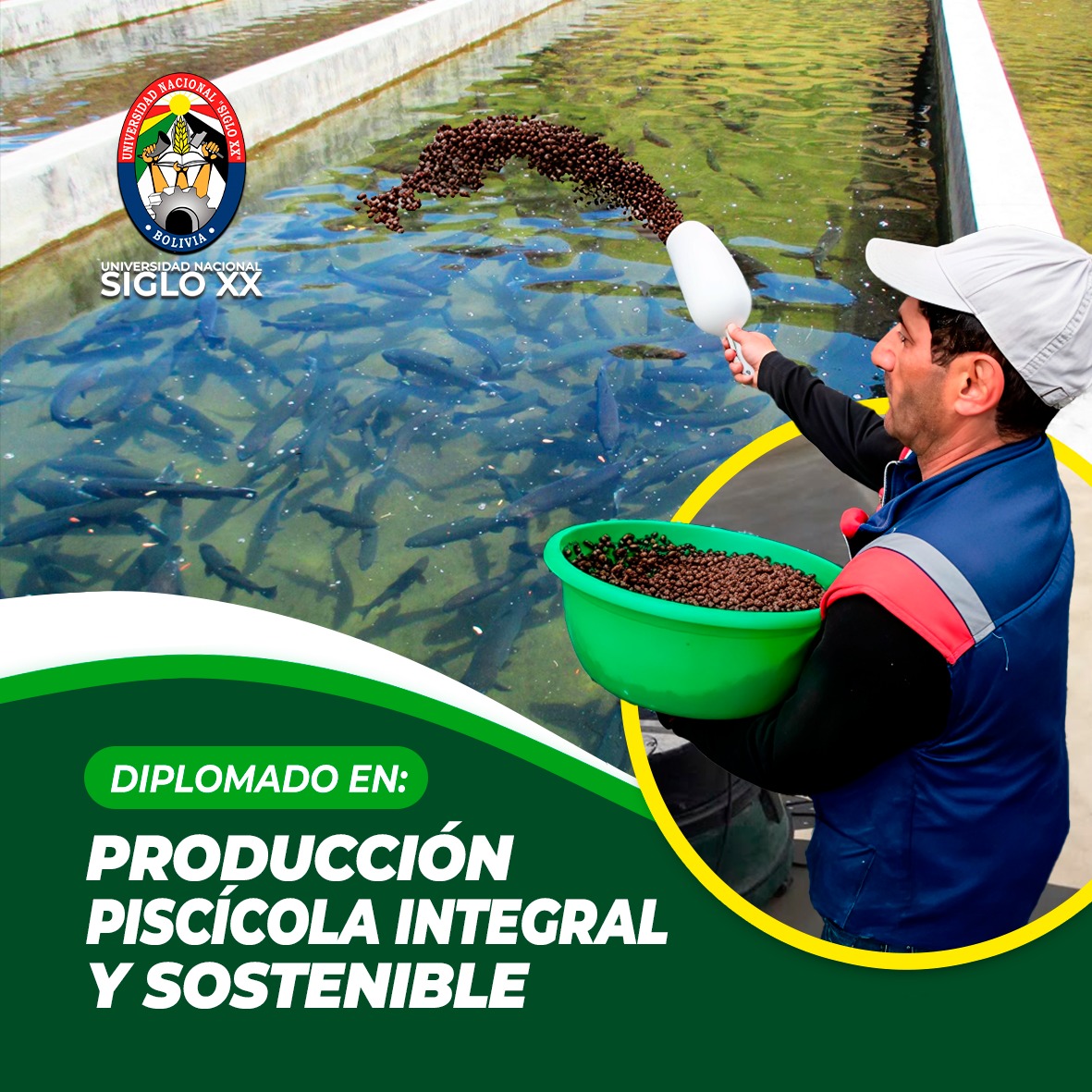 Diplomado DIPLOMADO PRODUCCIÓN PISCÍCOLA INTEGRAL Y SOSTENIBLE