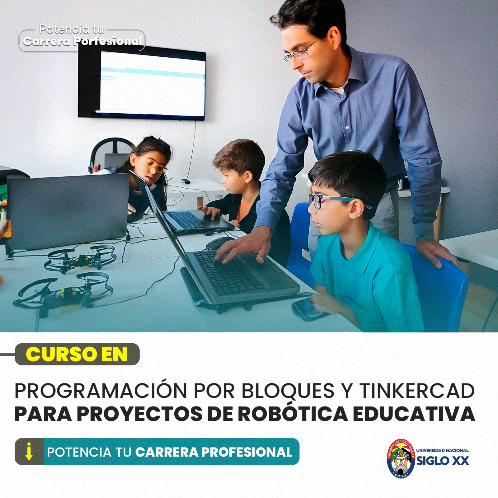 Esam Cursos PROGRAMACIÓN POR BLOQUES Y TINKERCAD PARA PROYECTOS DE ROBÓTICA EDUCATIVA