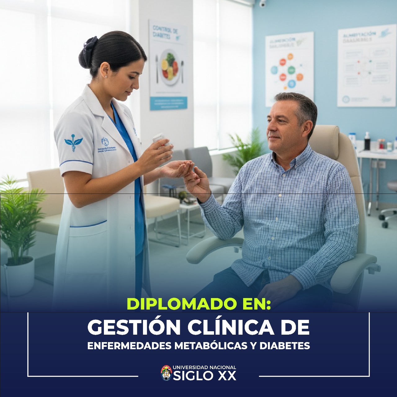 Diplomado DIPLOMADO EN GESTIÓN CLÍNICA DE ENFERMEDADES METABÓLICAS Y DIABETES