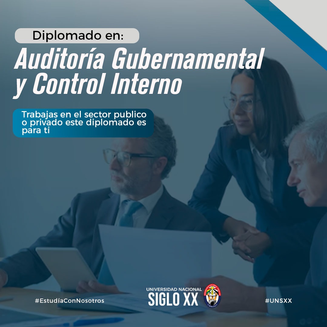 Diplomado DIPLOMADO EN AUDITORÍA GUBERNAMENTAL Y CONTROL INTERNO