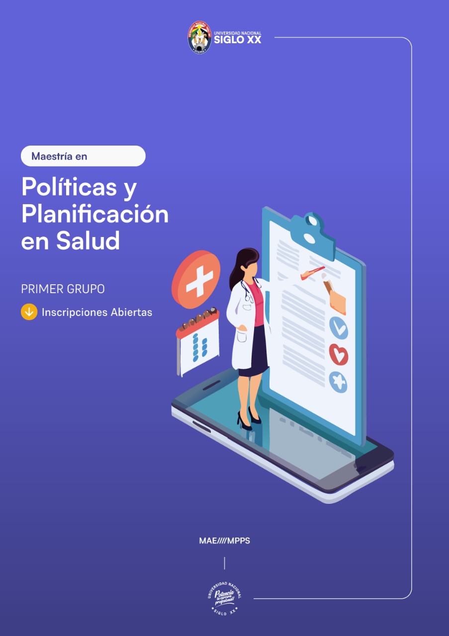 Maestría MAESTRÍA EN POLÍTICAS Y PLANIFICACIÓN EN SALUD