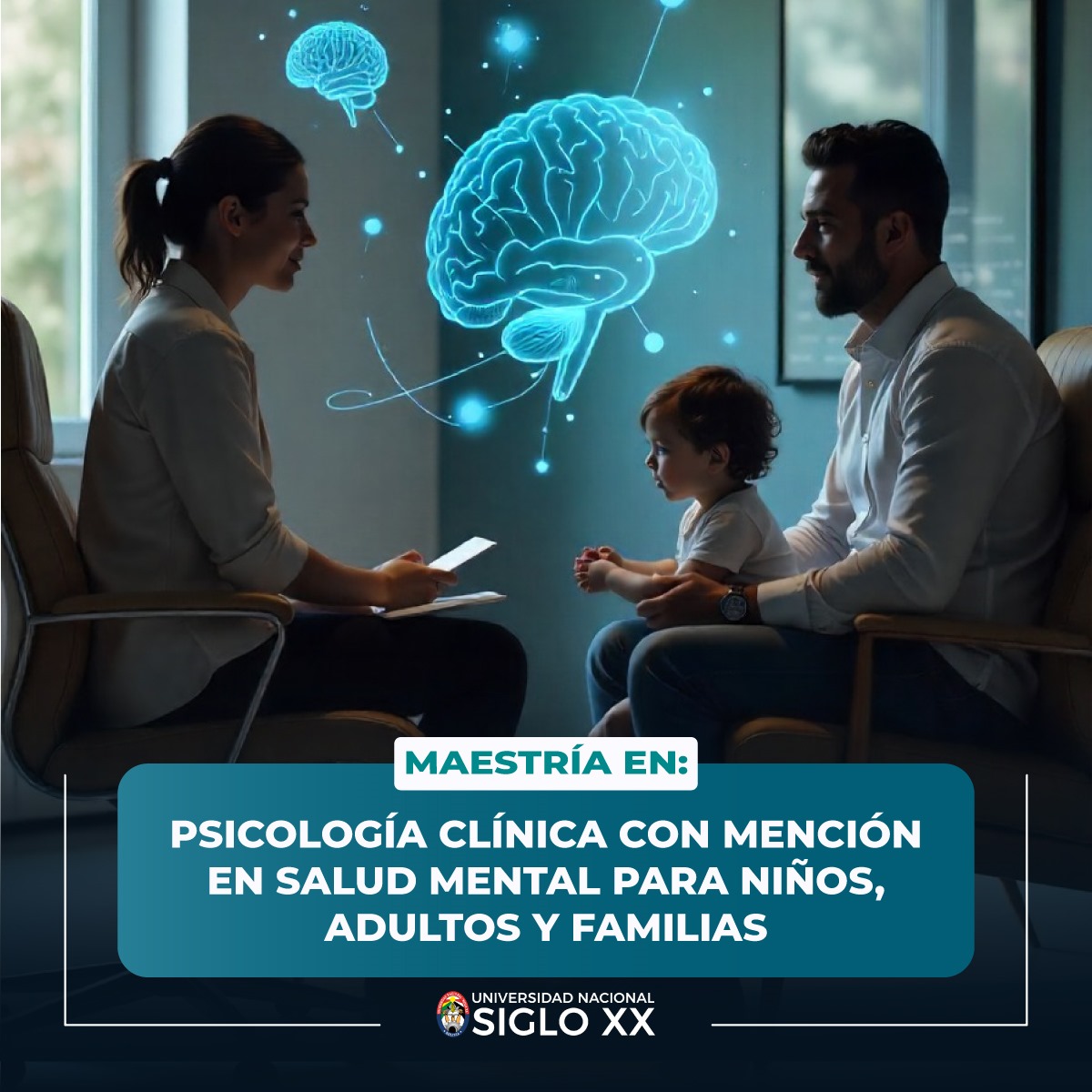 Maestría MAESTRÍA EN PSICOLOGÍA CLÍNICA CON MENCIÓN EN SALUD MENTAL PARA NIÑOS, ADULTOS Y FAMILIAS
