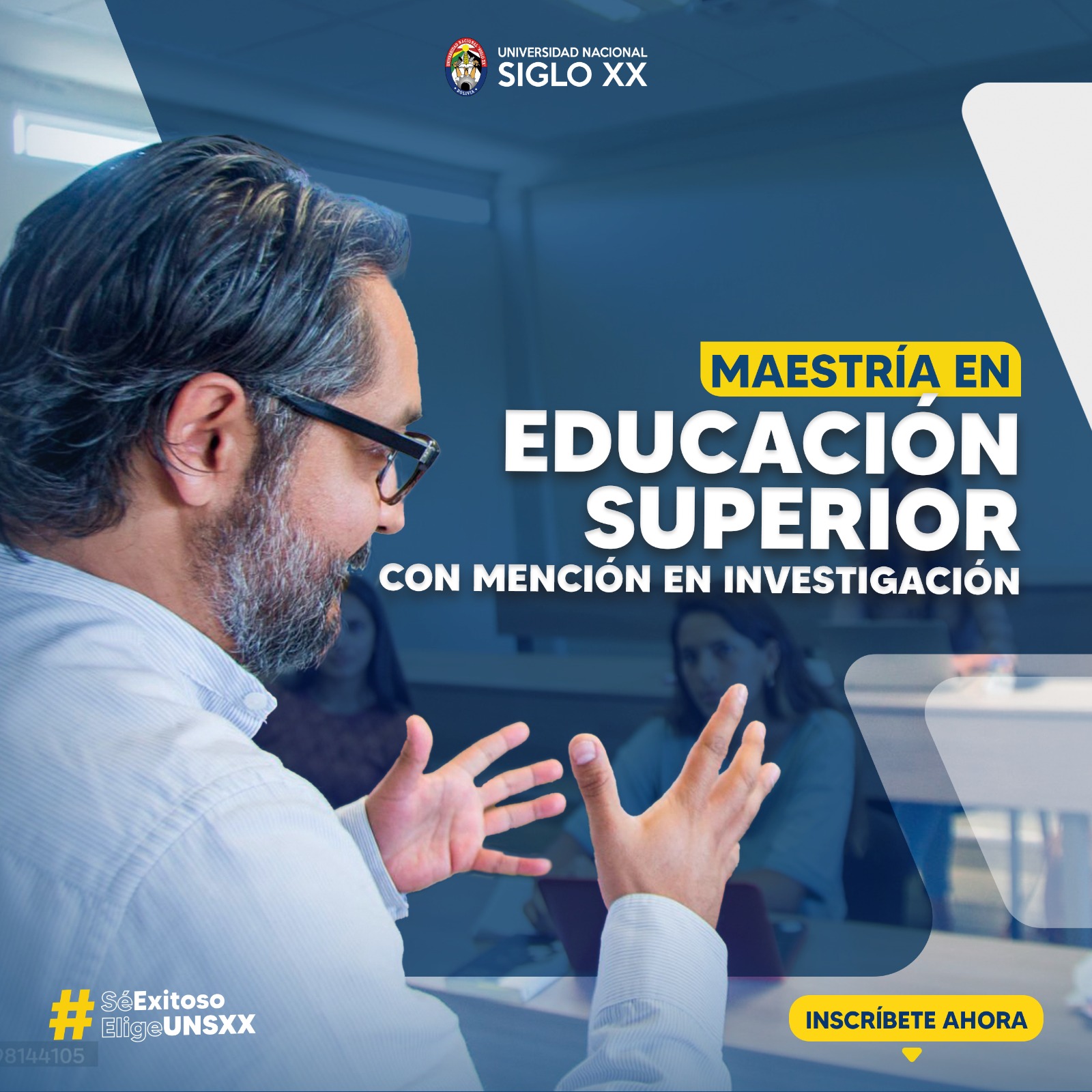 Maestría MAESTRÍA EN EDUCACIÓN SUPERIOR CON MENCIÓN EN INVESTIGACIÓN