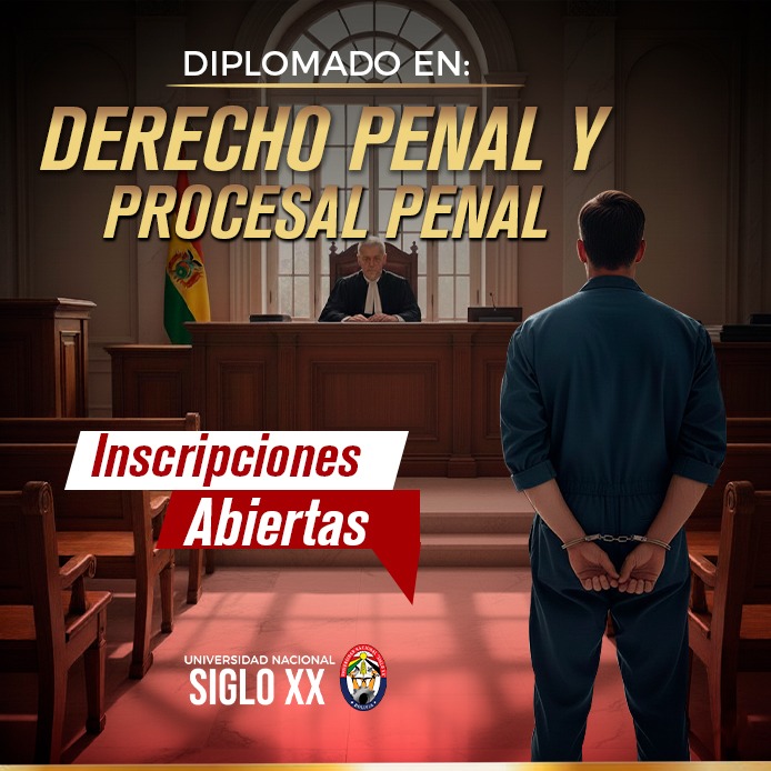 Diplomado en Derecho Penal y Procesal Penal.