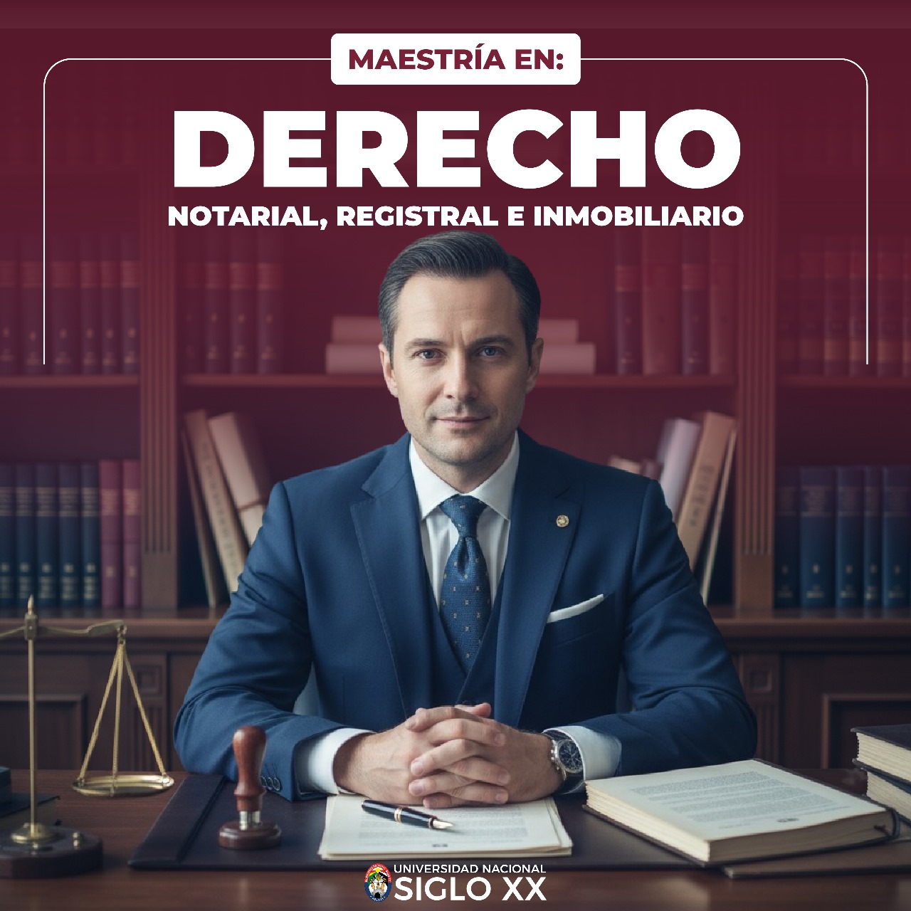 Maestría  En Derecho Notarial, Registral E Inmobiliario