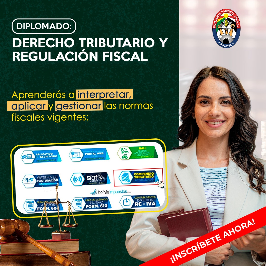 Diplomado DIPLOMADO EN DERECHO TRIBUTARIO Y REGULACION FISCAL